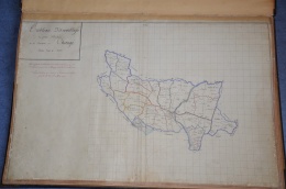 Plan de ville 2 mai 1863 cadastre napolonien-modi