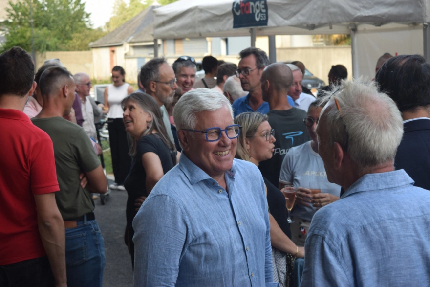 Inauguration rue Berthe Marcou