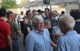 Inauguration rue Berthe Marcou