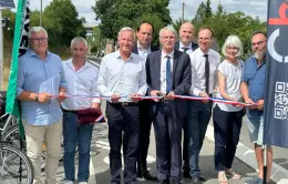 Inauguration rue Berthe Marcou
