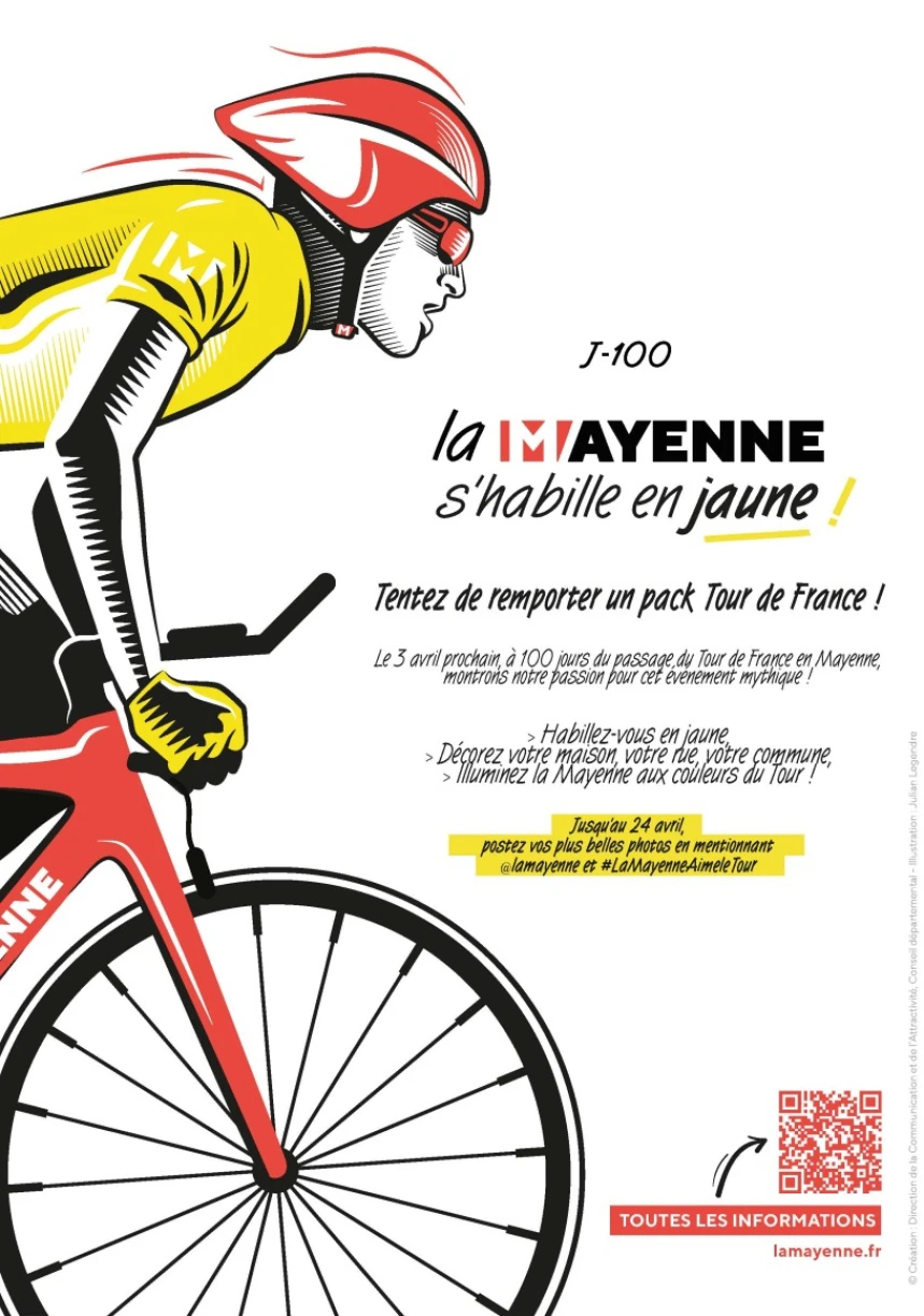 J-100 "La Mayenne s'habille en jaune"
