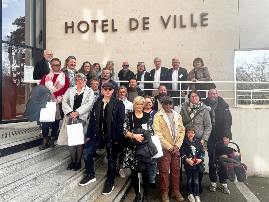 Photo de groupe – Accueil des nouveaux arrivants