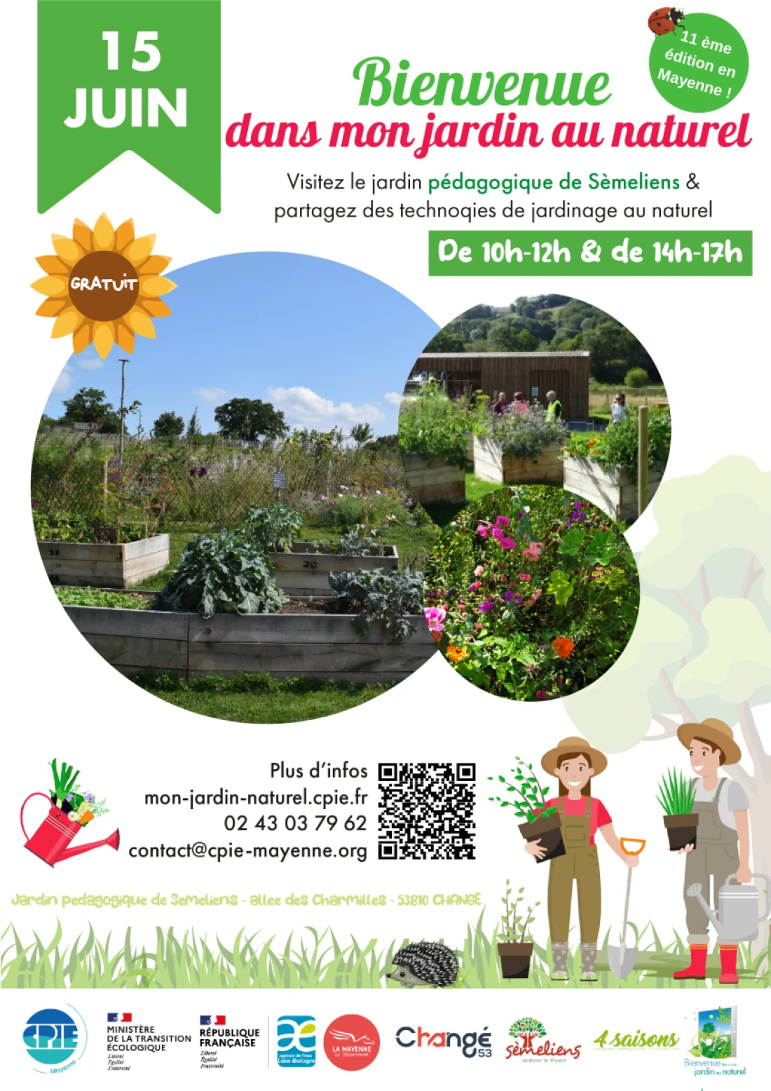 Bienvenue dans mon jardin au naturel : le jardin pédagogique de Sèmeliens