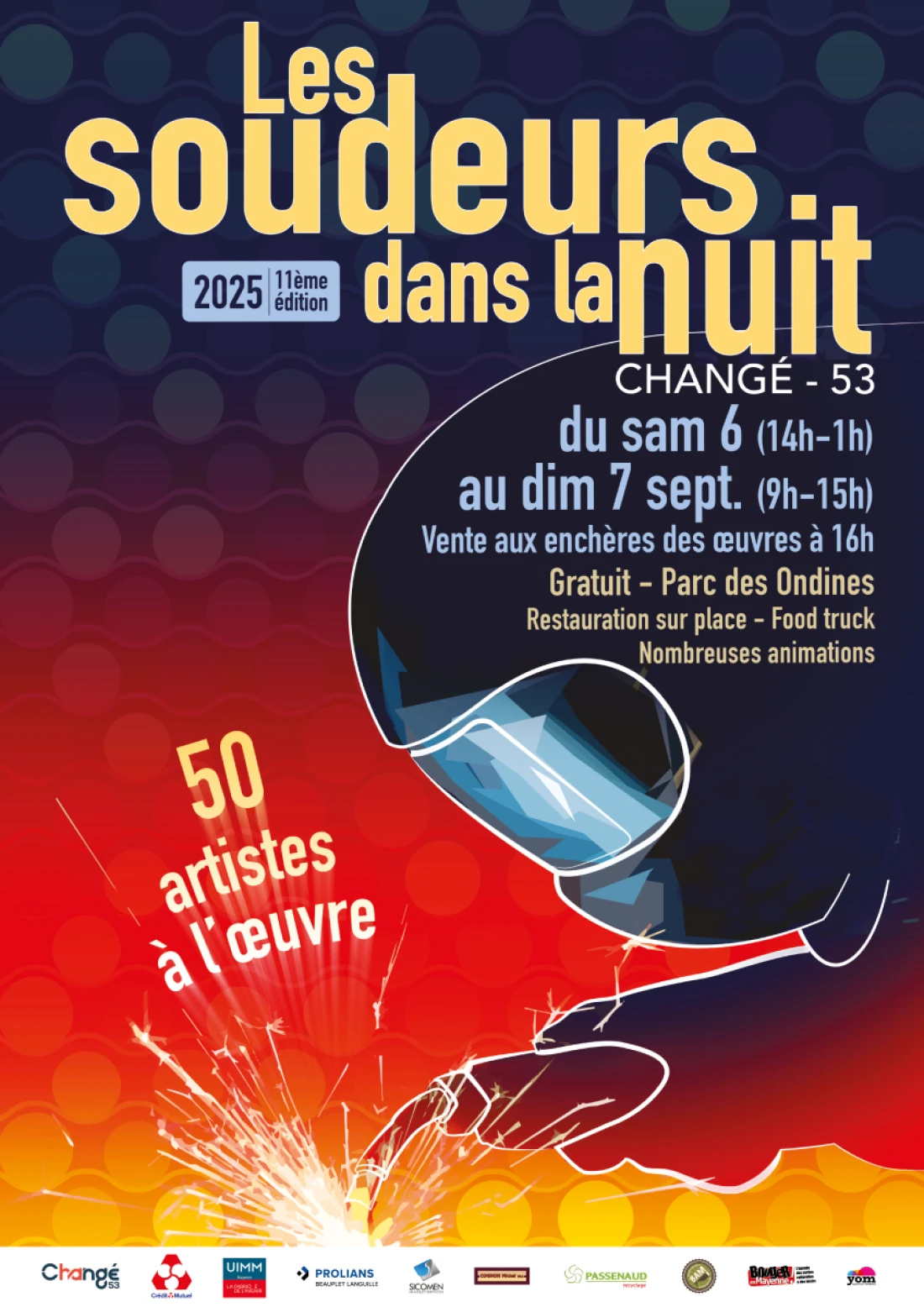 Affiche Les Soudeurs dans la Nuit 2025