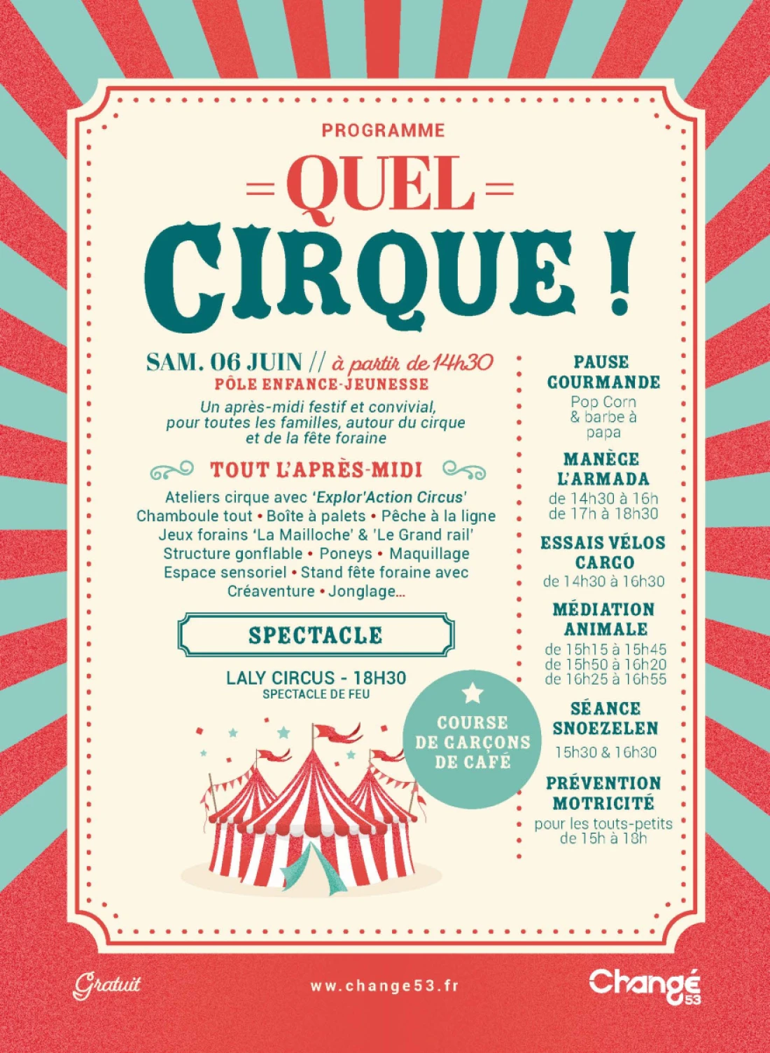Programme Quel Cirque !