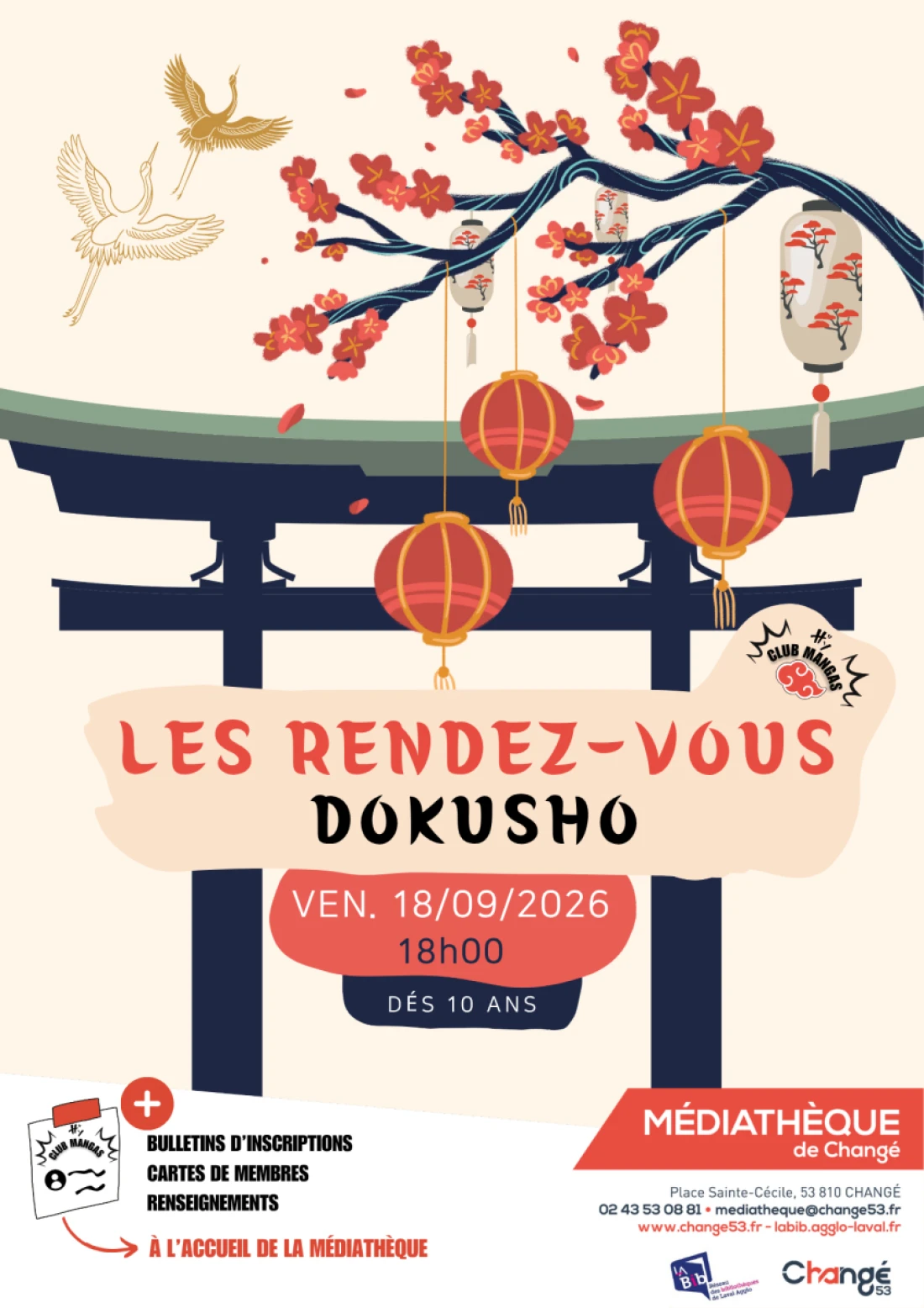 Club manga - septembre