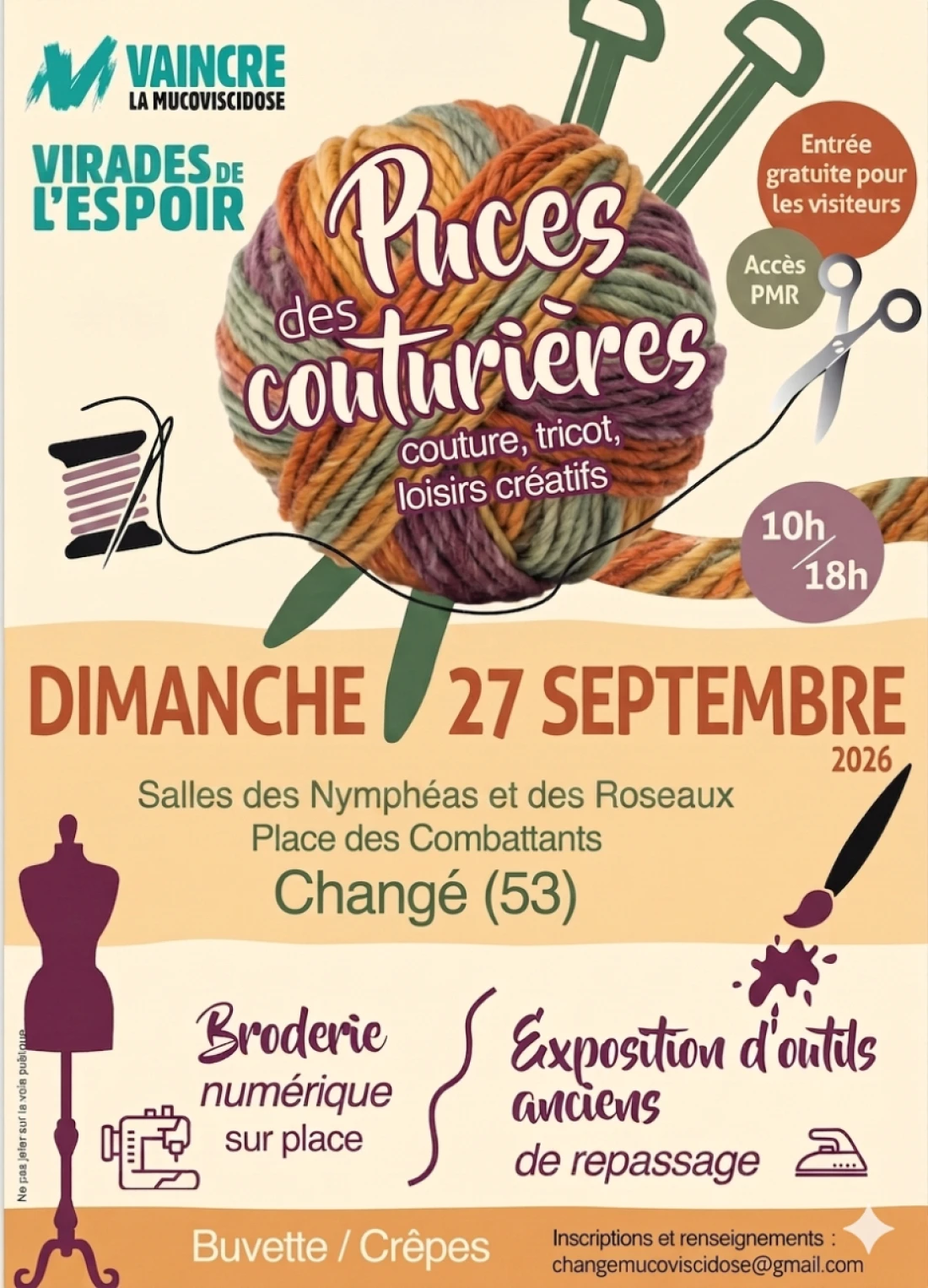 Puces couturi&egrave;res