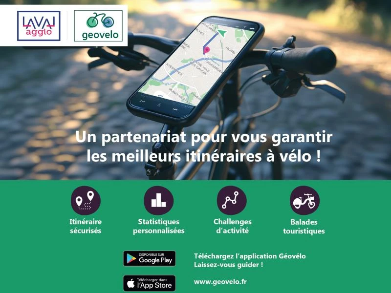 Géovélo, l'appli du cyliste