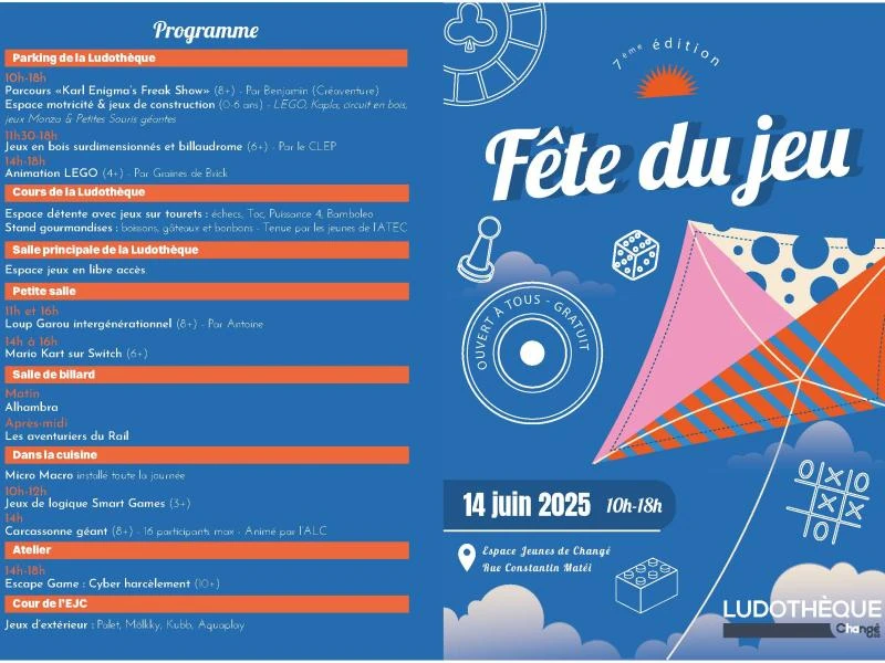 Fête du jeu à la Ludothèque