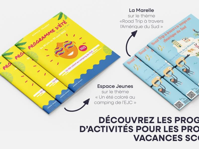 Programmes d'activités de l'été 2025 de l'Espace Jeunes et de La Marelle