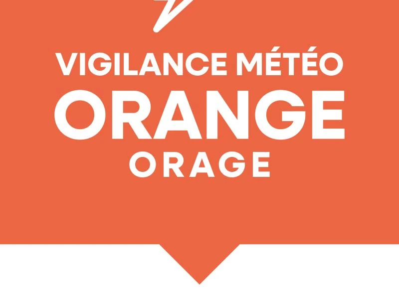 Alerte orange - orage