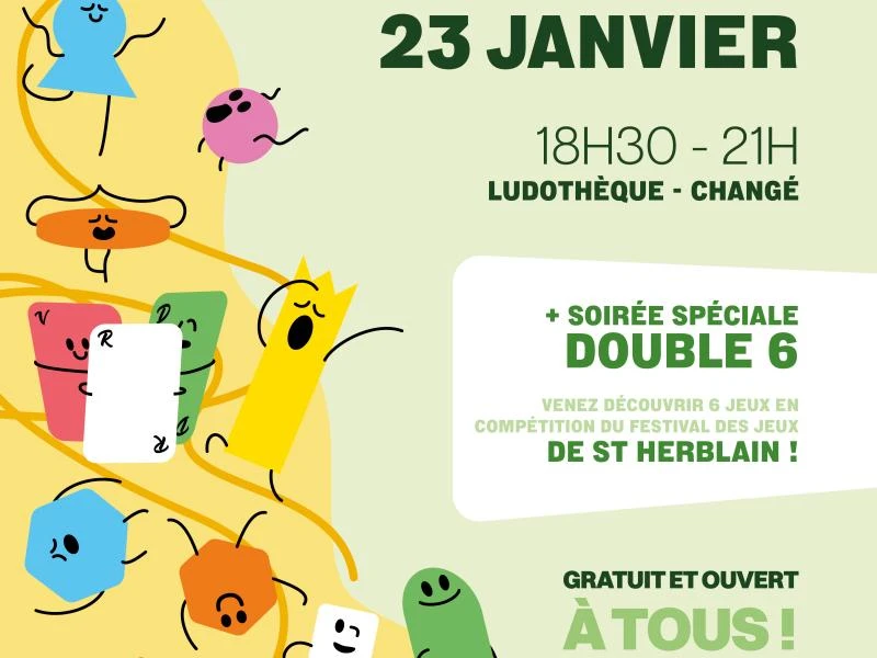 Soirée jeux Double 6