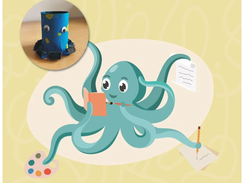 Atelier créatif : créer ta pieuvre 